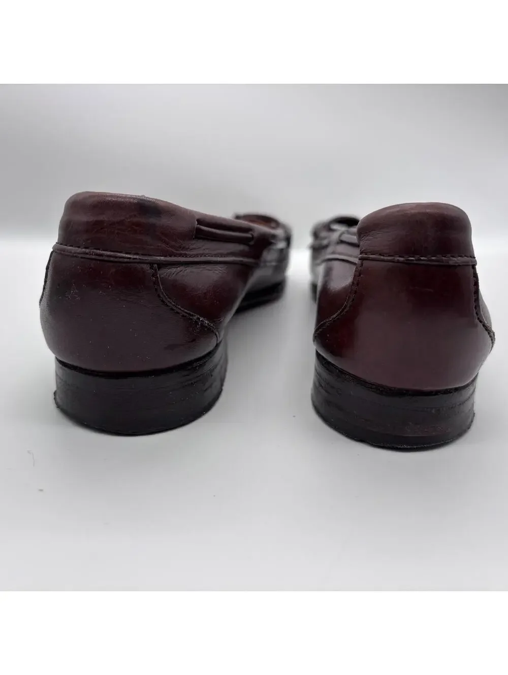 Cole Haan Leather Loafers Size 8.5M Pinch Tassel Business Preppy Classic